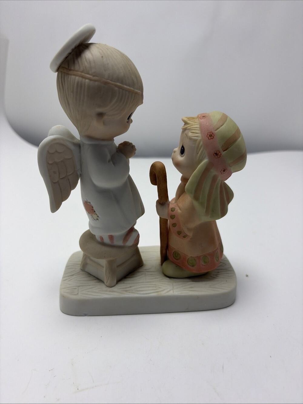 1978 Precious Moments Jonathan & David Jesus Is Born Original 21 E-2012 No Box